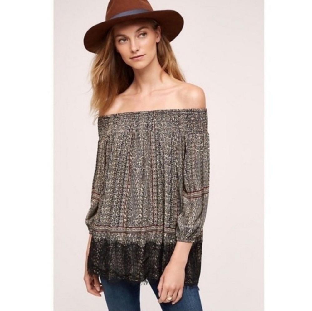 Anthropologie Vanessa Virginia Off Shoulder Top (LAST CHANCE!)